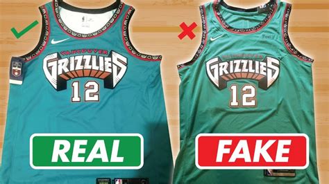 real vs fake nba adidas jersey|how to spot a fake nba jersey.